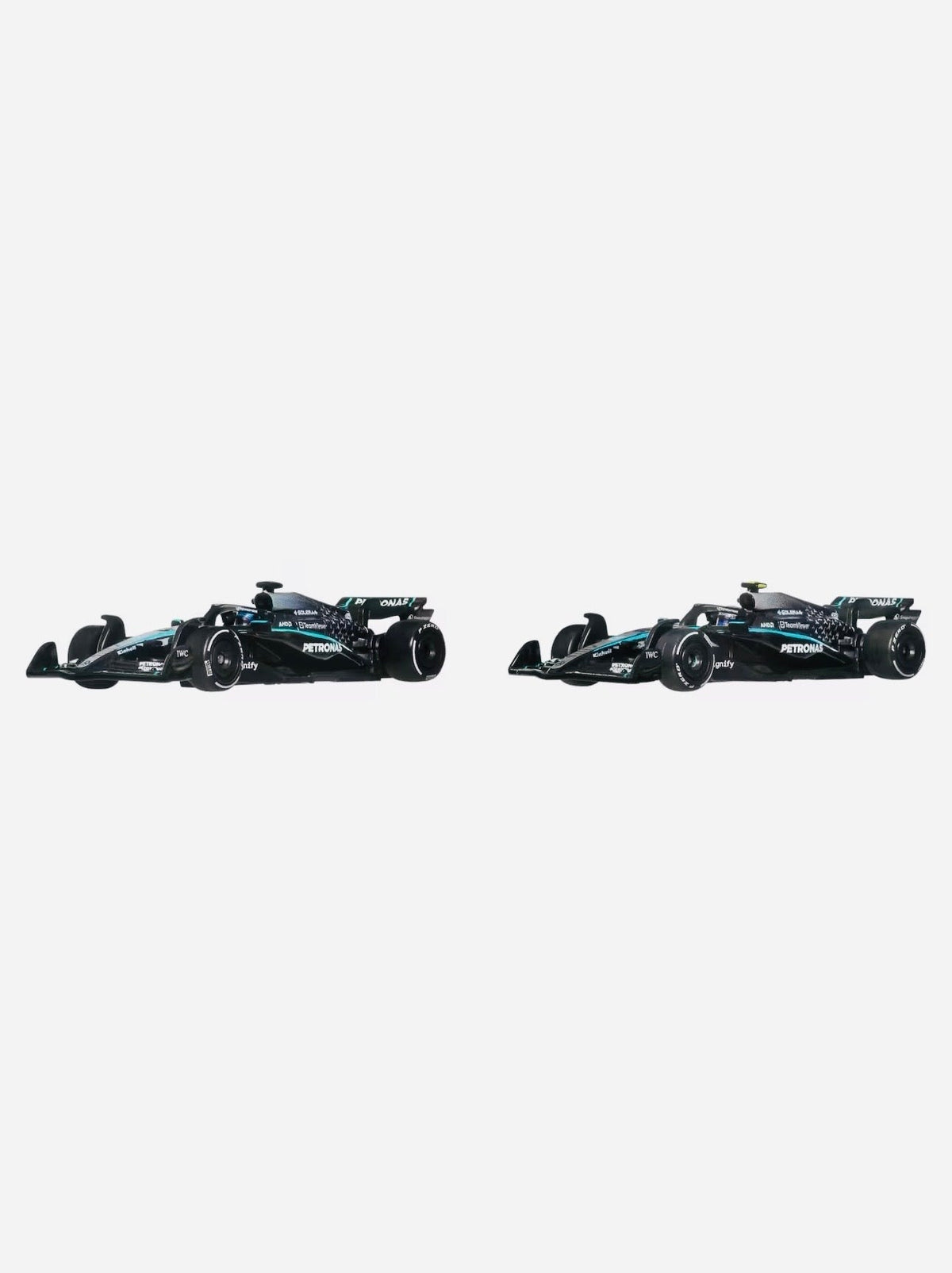 Hot Wheels 2026 F1 Formula One 2025 Racing Premium Mercedes-AMG Team George Russel #63 & Kimi Antonelli #12 2-Pack Box Set Diorama - Damaged Box