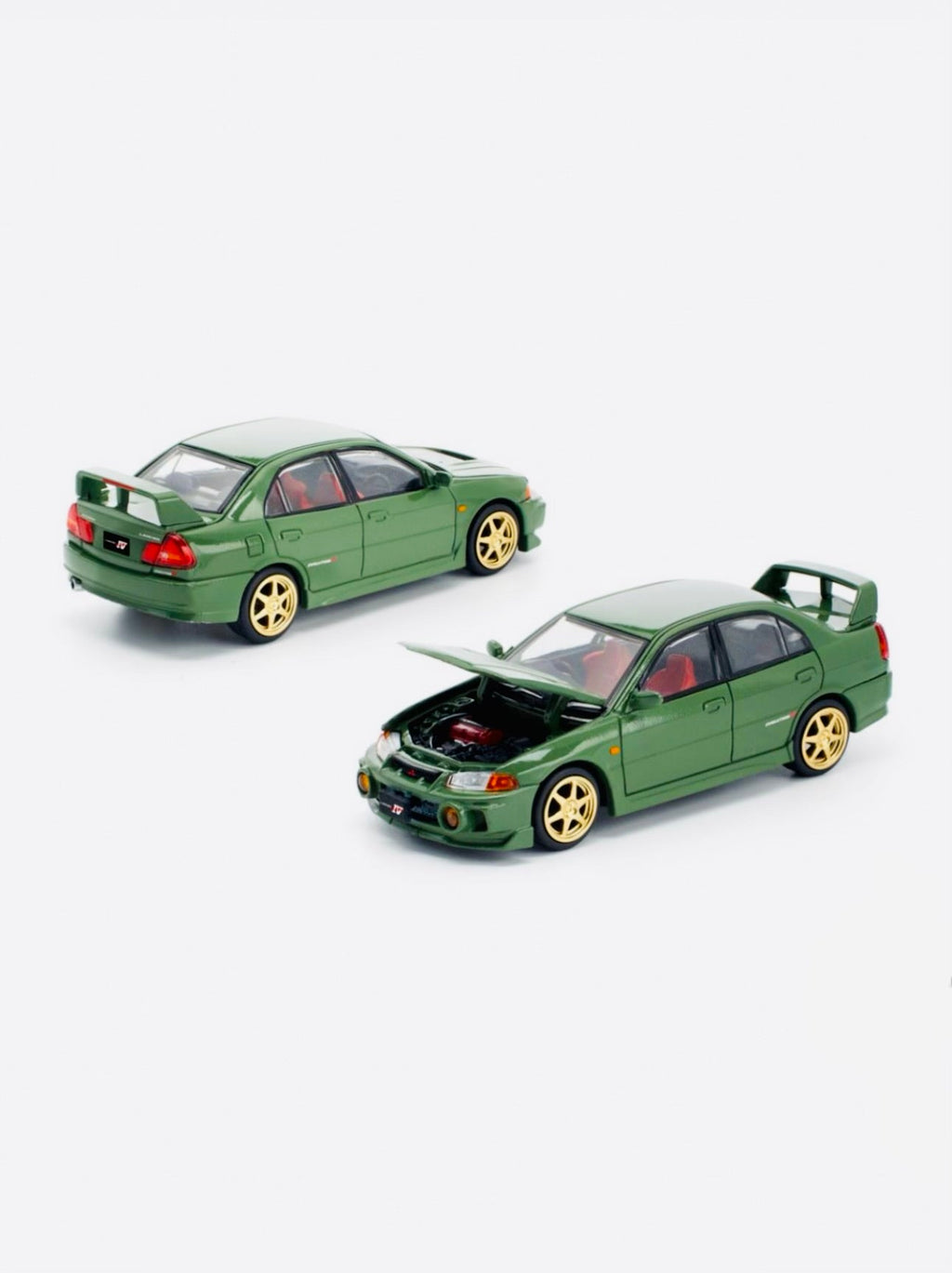 Pop Race Enigma Exclusive Mitsubishi Lancer Evolution IV Green #022