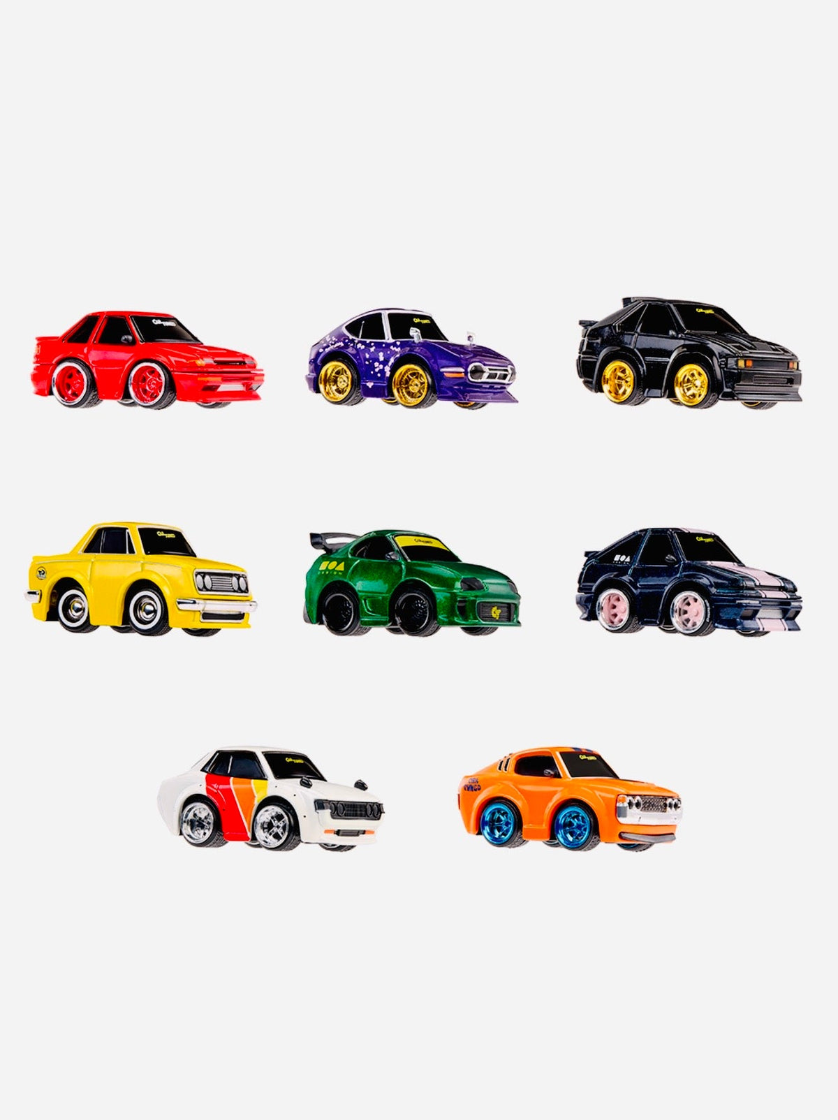 CarTuned Series 5 JDM Tuners Assortment Factory Sealed Assortment Case (8 cars)