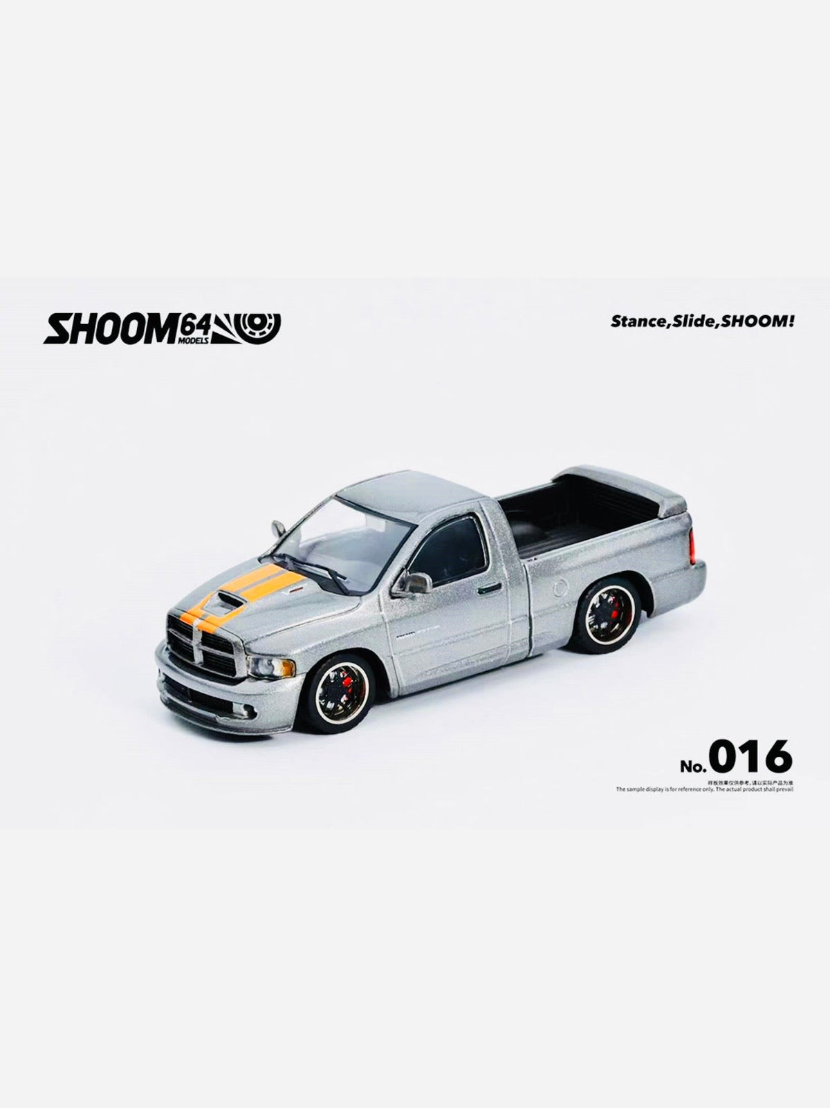Shoom64 2003 Dodge Ram SRT-10 Pickup Truck Grey
