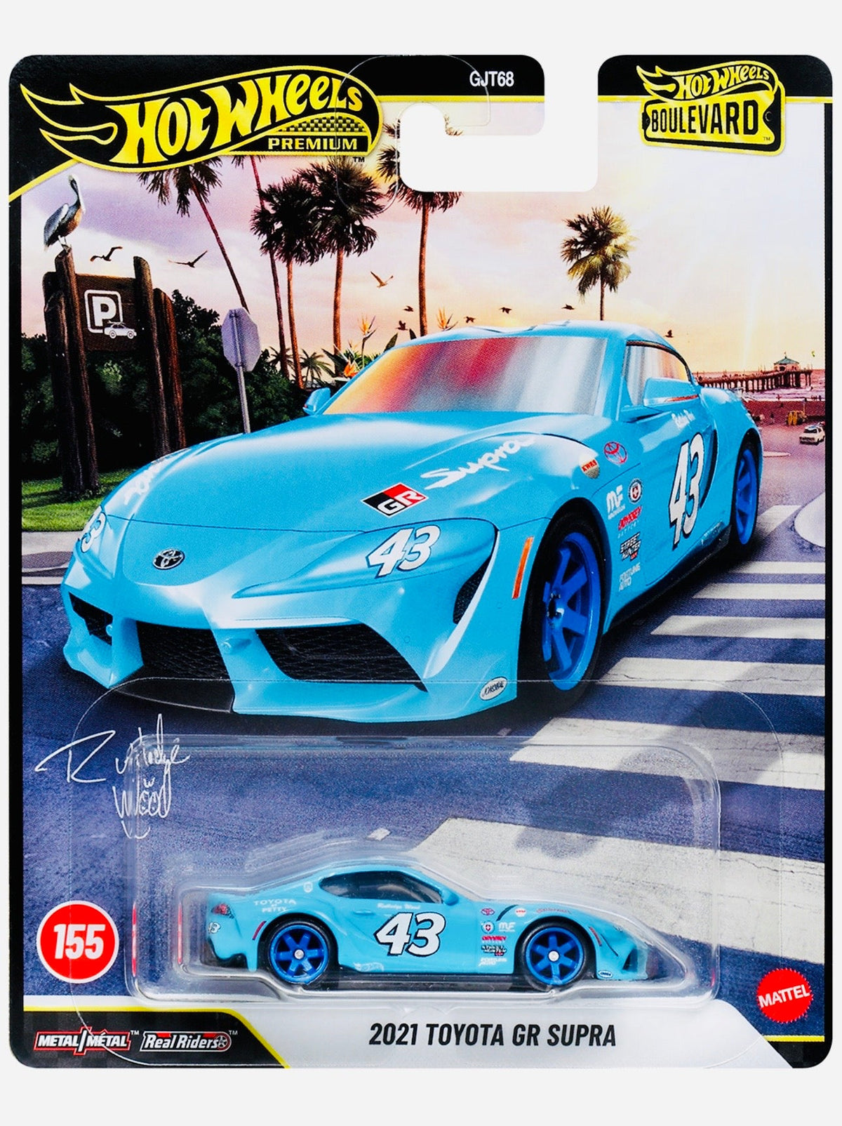 Hot Wheels 2026 Boulevard 2021 Toyota GR Supra #155