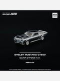Pop Race Factory Sealed Shelby Mustang GT500 Silver Chrome #312