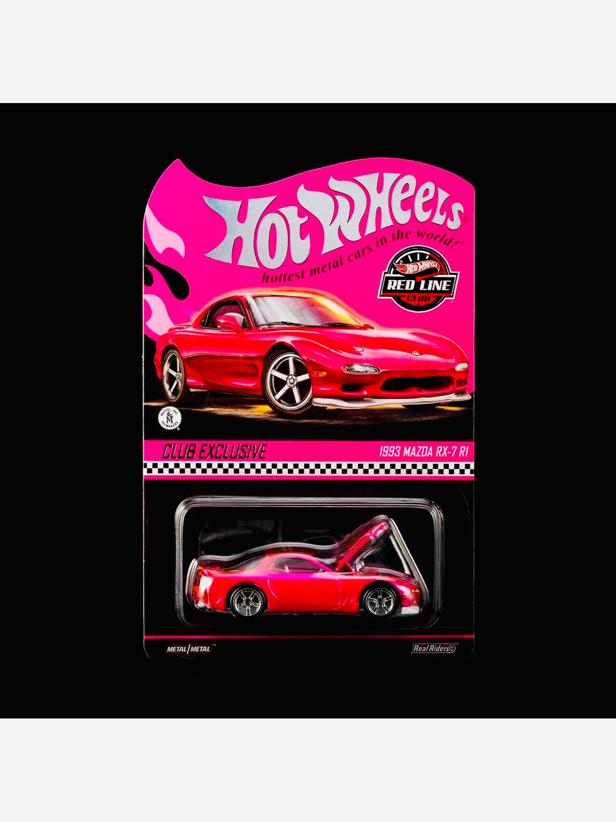 Hot Wheels 2026 RLC Club Exclusive 1993 Mazda RX7 R1 Pink Party Car