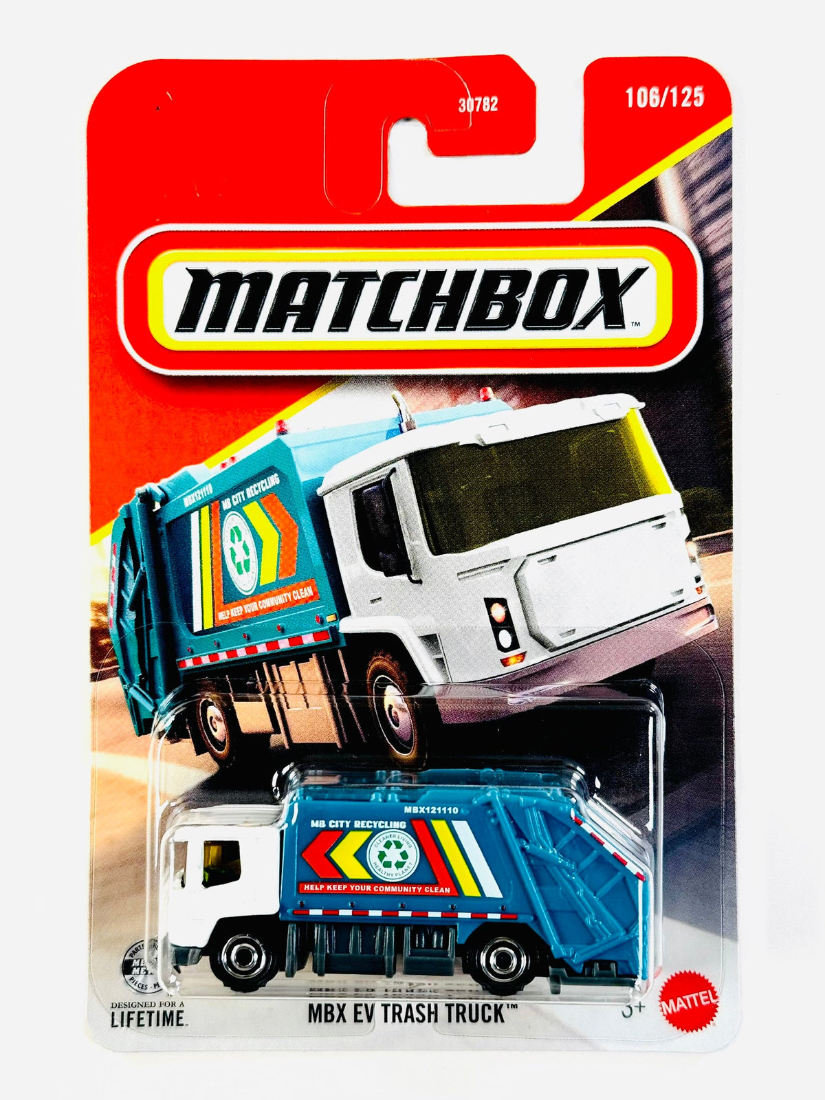 Matchbox 2026 Basic Case M MBX EV Trash Truck