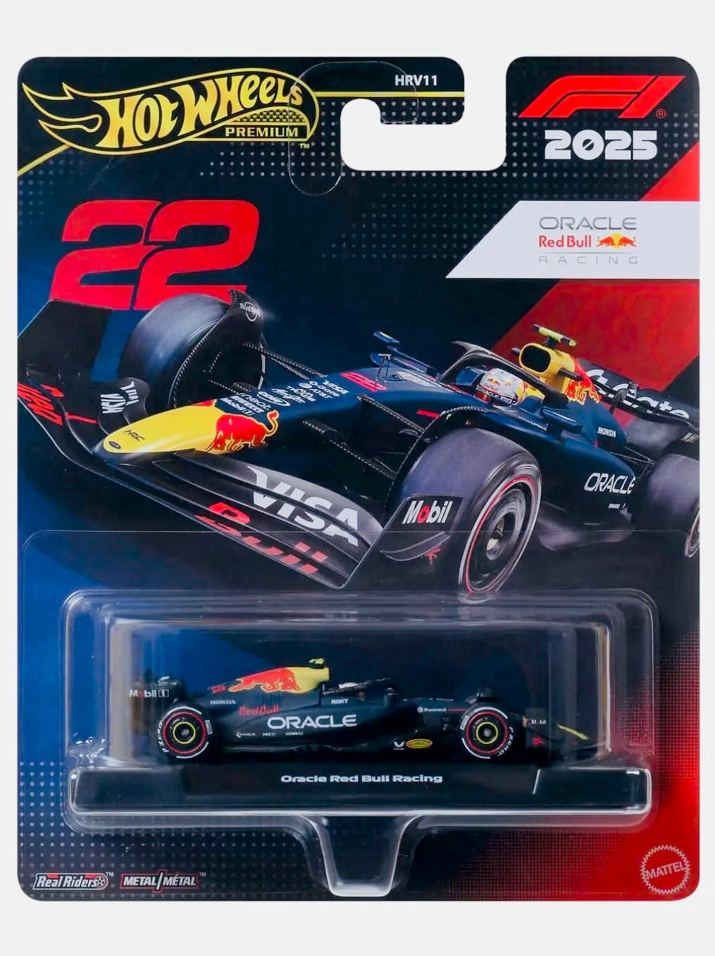 Hot Wheels 2025 F1 Formula 1 Race Team Oracle Red Bull Racing Yuki Tsunoda #22