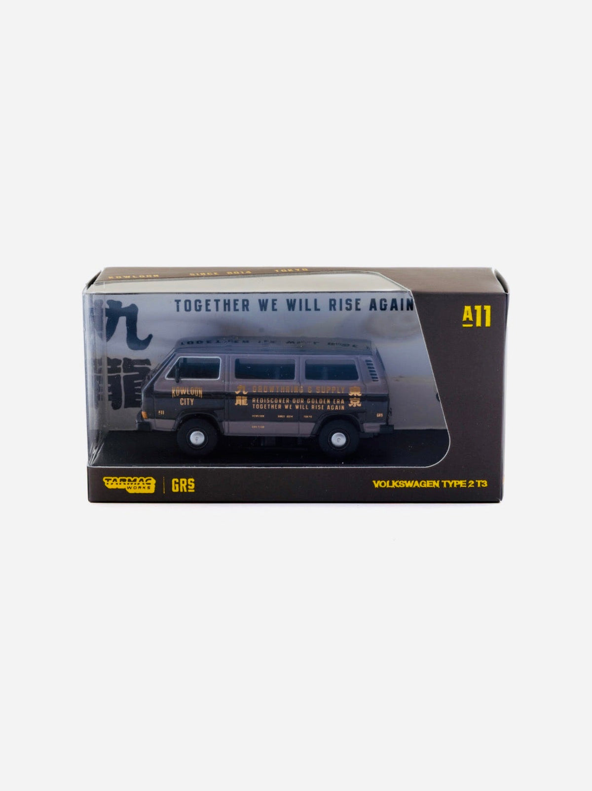Tarmac Works x Schuco Collab 64 GRSX Volkswagen T3 Van Brown