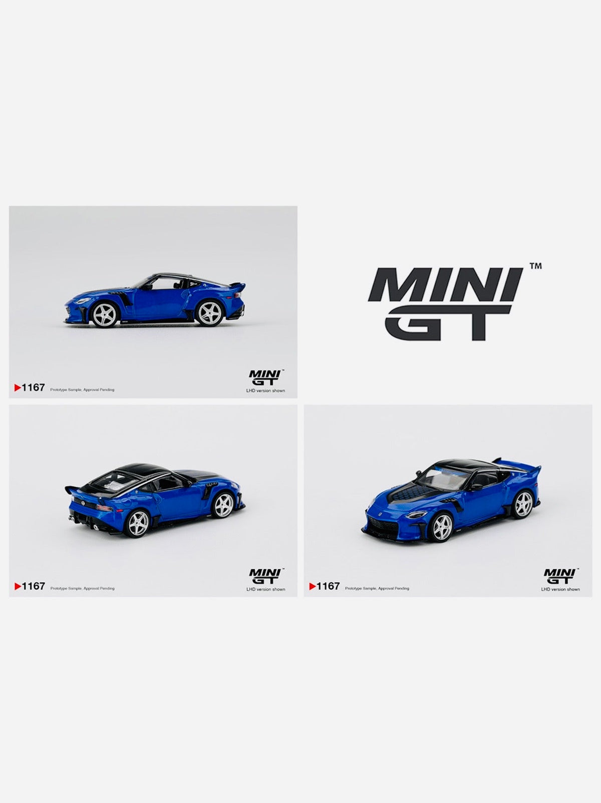 Mini GT Nissan Z VeilSide FFZ400 Seiran Blue #1167