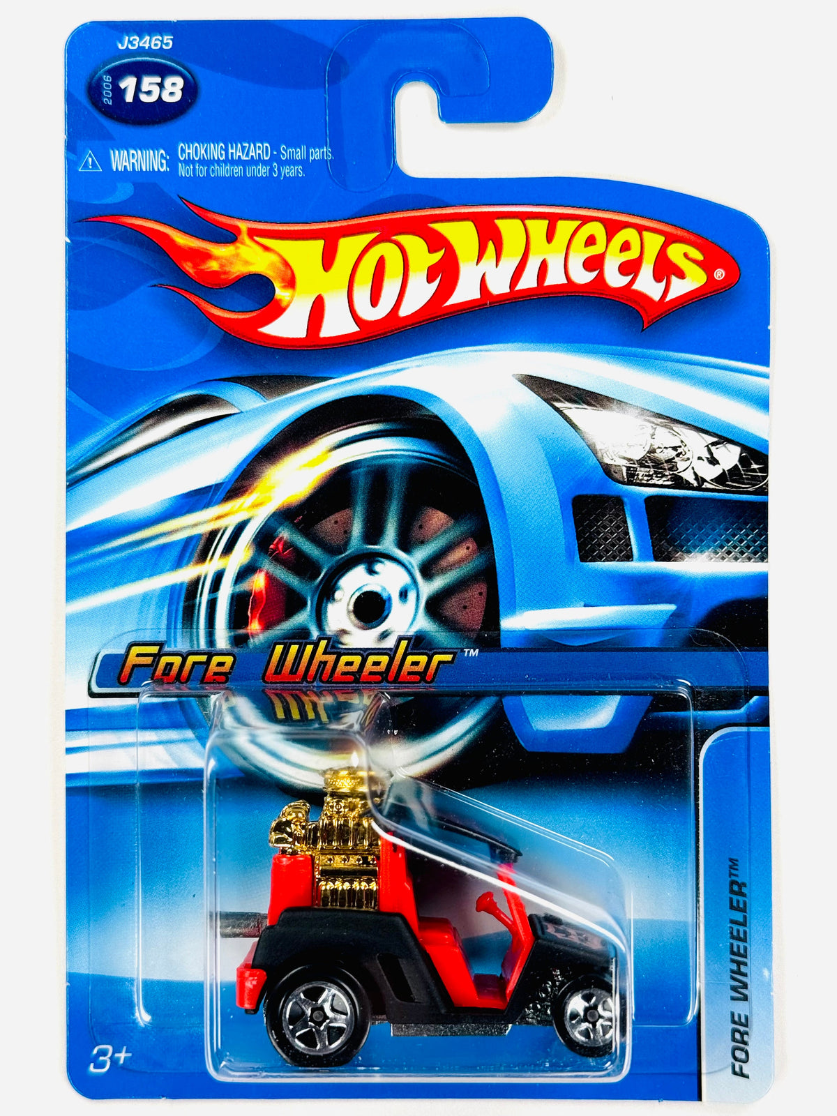 Hot Wheels 2006 Fore Wheeler #158 - Damaged Card