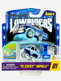 CarTuned Series 3 Lowriders Show Glow LED Light Up Chassis 1975 Chevy Impala #01