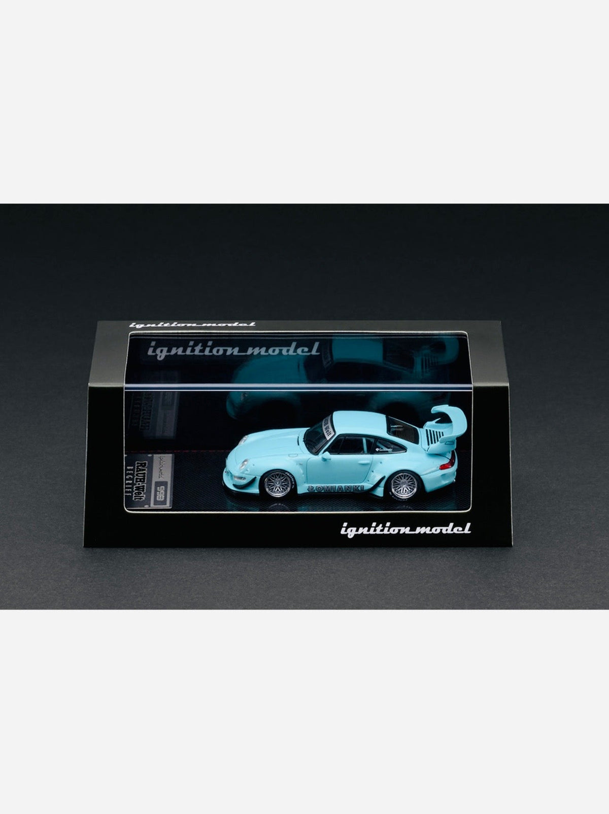 Ignition Model Factory Sealed Rauh Welt Begriff RWB 993 Blue Green