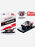 M2 Machines Mijo Exclusive 1985 Toyota 4×4 Off-Road Pickup Yokohama Geolandar White