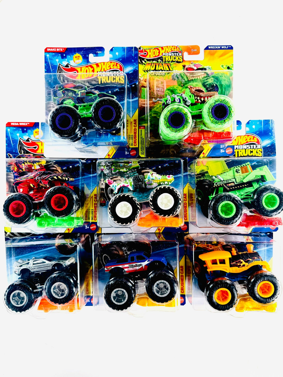 Hot Wheels 2026 Monster Truck & Car Factory Sealed Case K (8 Cars)