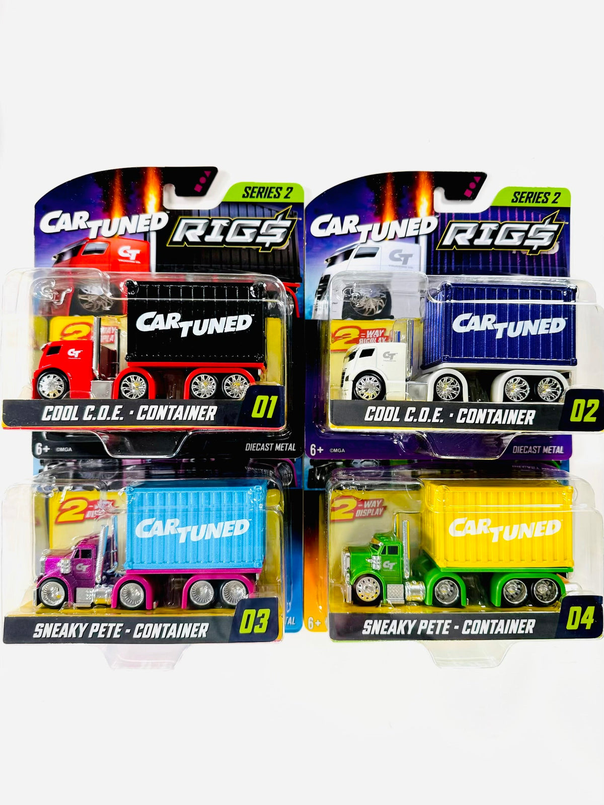 CarTuned 2026 Series 2 Container Rigs Assortment (4 cars)