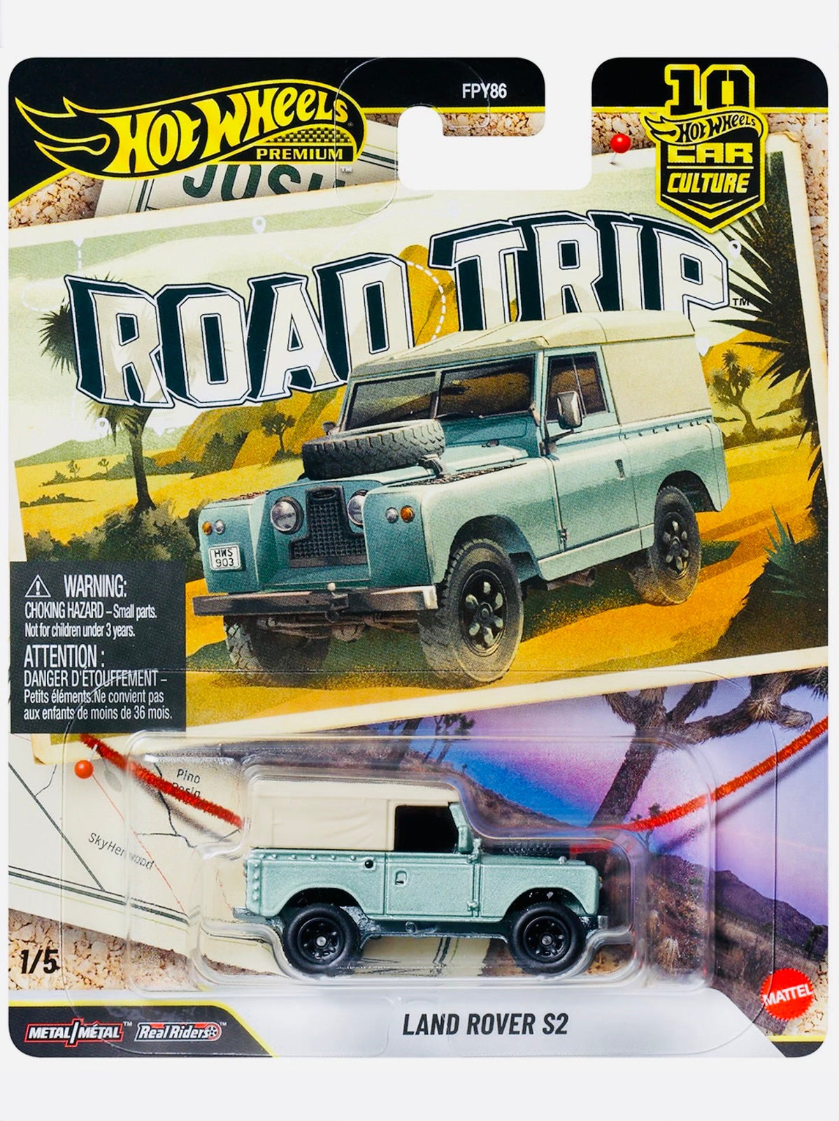 Hot Wheels 2026 Car Culture Road Trip Land Rover S2
