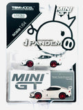 TSM Model Mini Gt Pandem Toyota Gr Supra V1.0 Pearl White #424 - Damaged Blister
