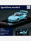 Ignition Model Factory Sealed Rauh Welt Begriff RWB 993 Blue Green