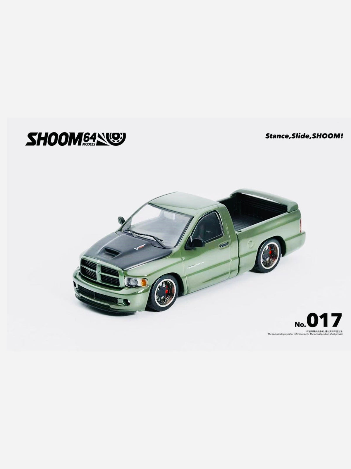 Shoom64 2003 Dodge Ram SRT-10 Pickup Truck Green