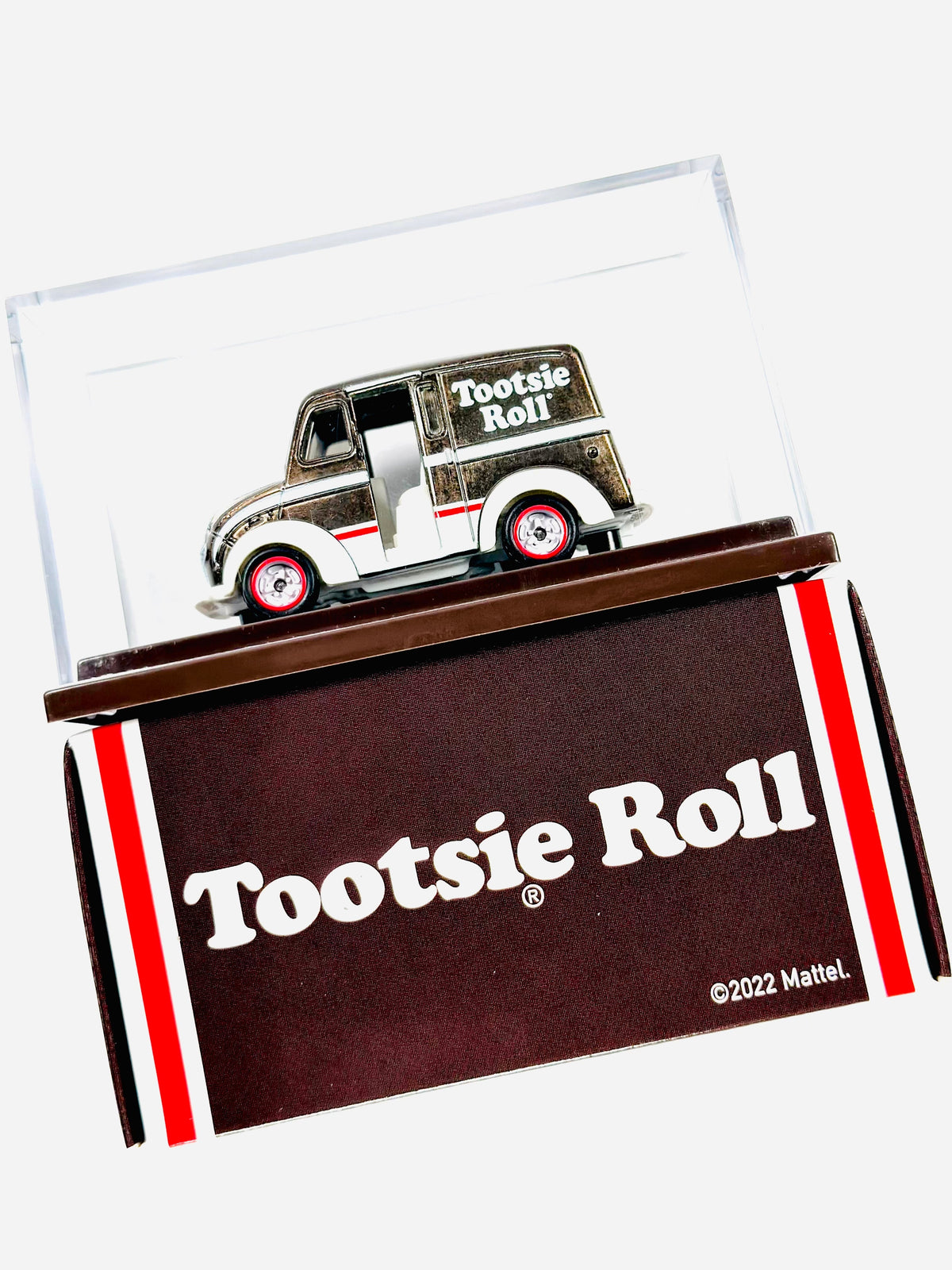 Matchbox Mattel Creations 2022 Tootsie Roll Divco - Damaged/Open Box