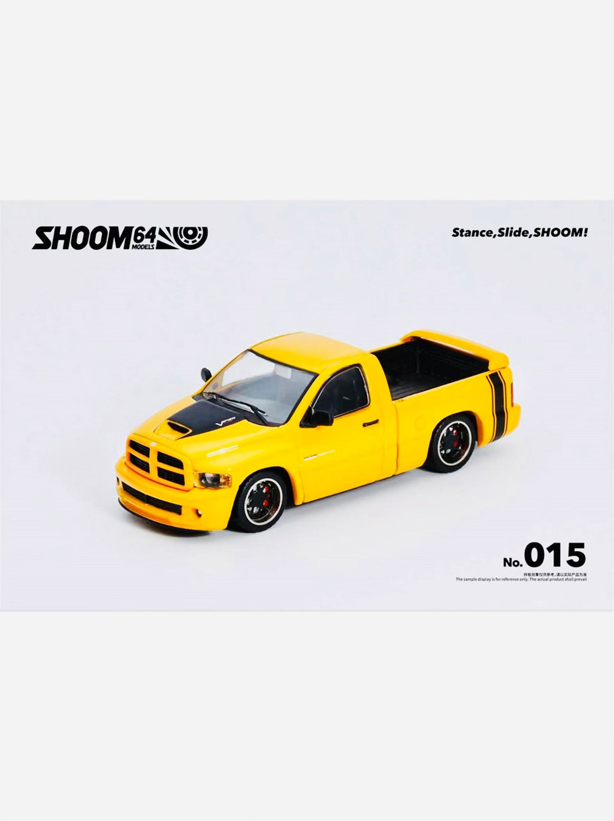 Shoom64 2003 Dodge Ram SRT-10 Pickup Truck Yellow