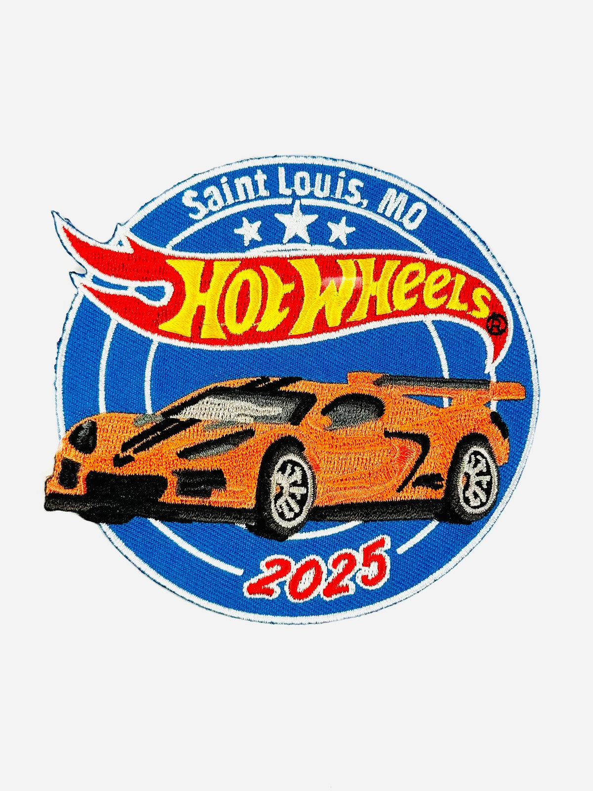Hot Wheels 2025 25th Annual Collectors Nationals Convention St. Louis, MO Corvette C8.R Patch