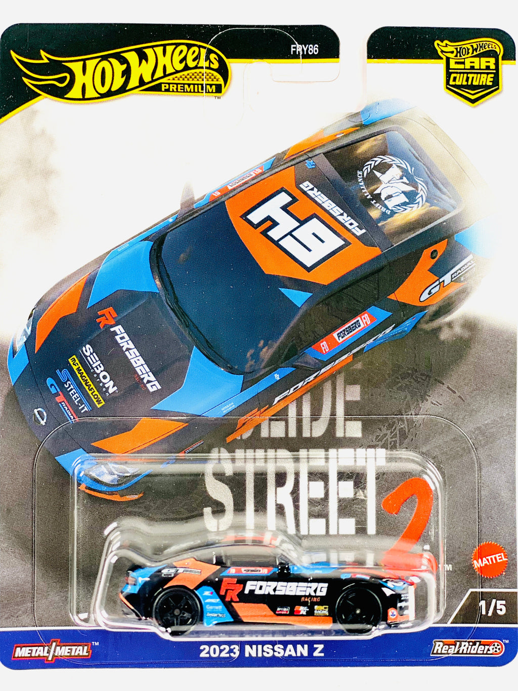 Hot Wheels 2023 Car Culture 2023 Nissan Z Factory Sealed Solid Cases (4 Cases)