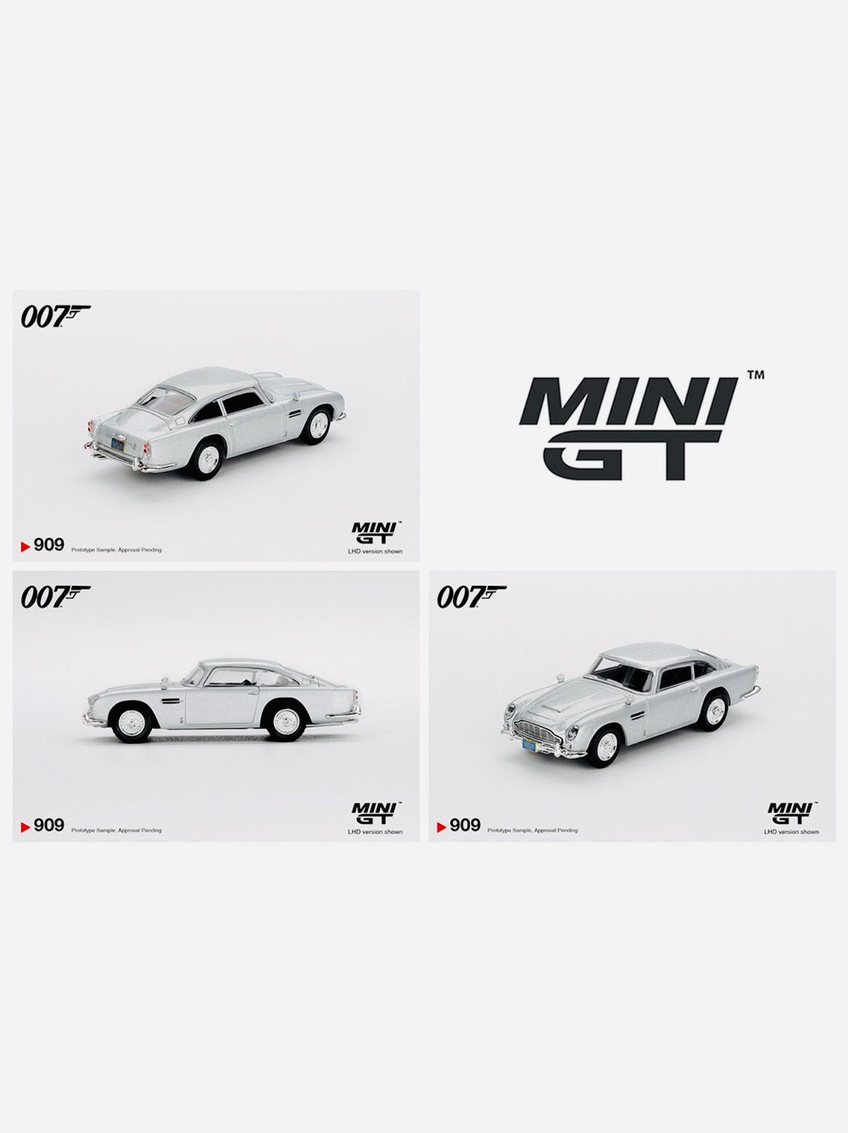 Mini GT James Bond Aston Martin DB5 Casino Royale Japanese Packaging #909 - 007J
