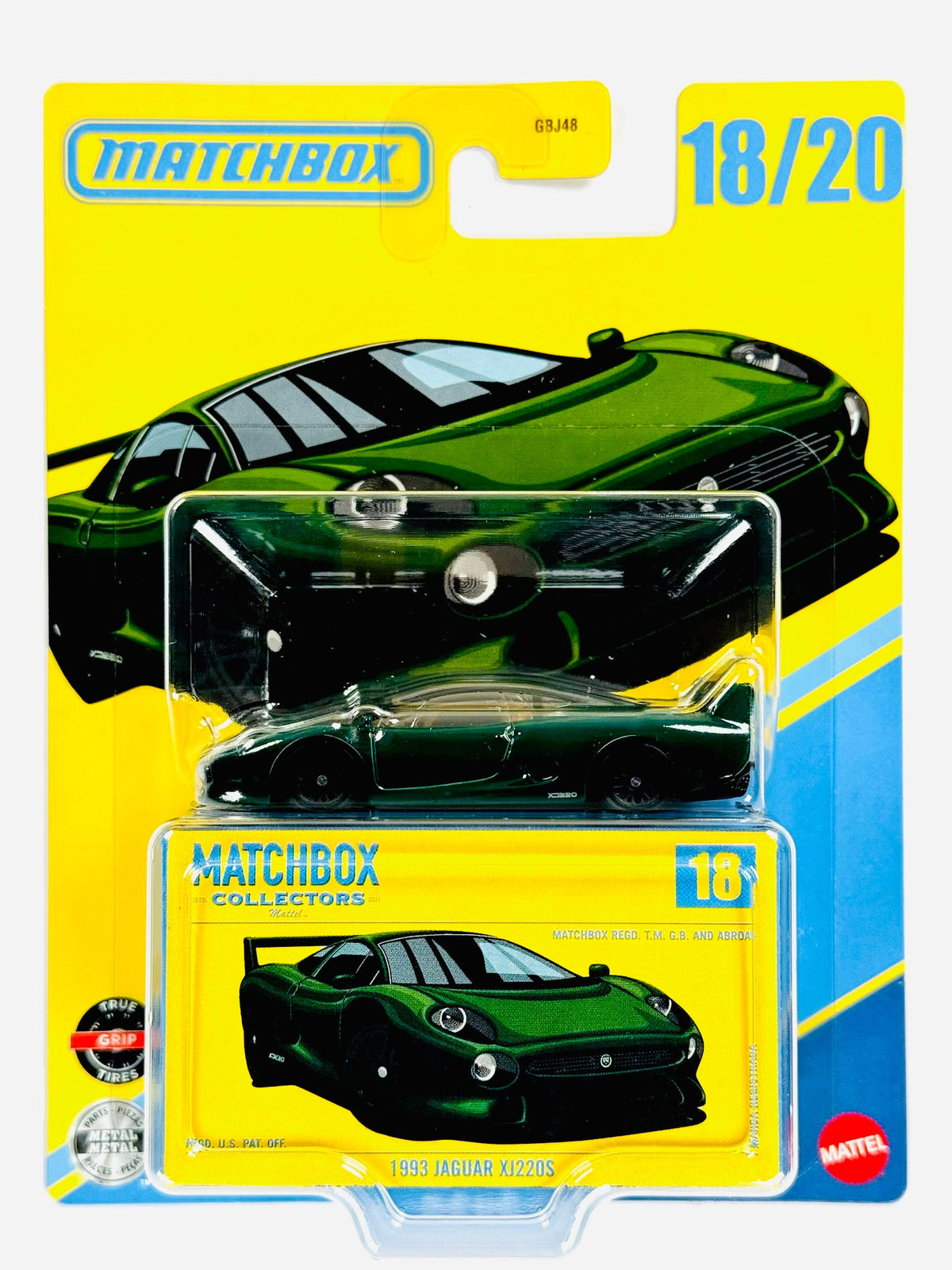 Matchbox 2026 Collectors Series Case H 1993 Jaguar XJ220S - Damaged Card