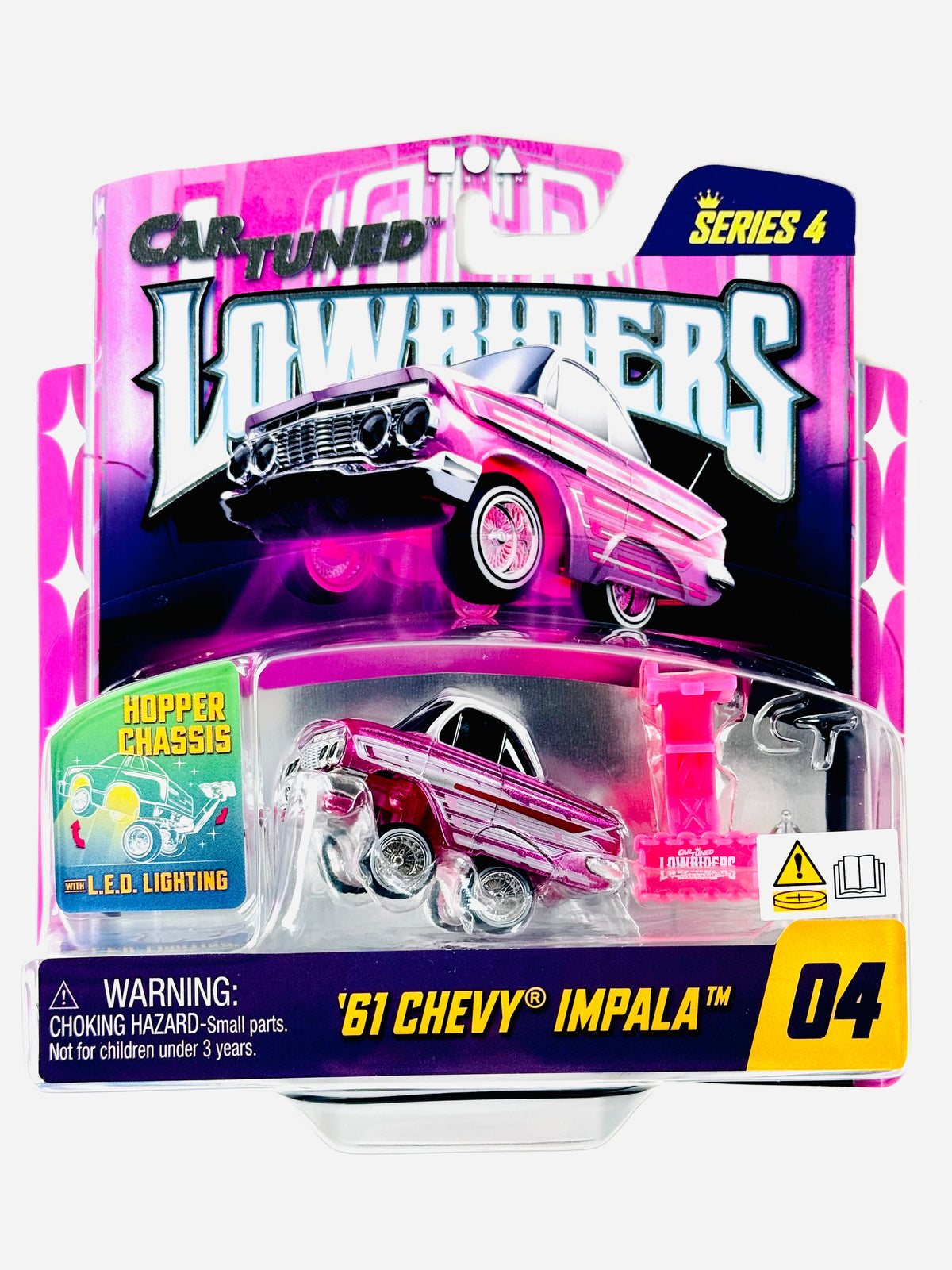 CarTuned Series 4 Lowriders Show Glow LED Light Up Chassis '70 Chevy Monte Carlo #04