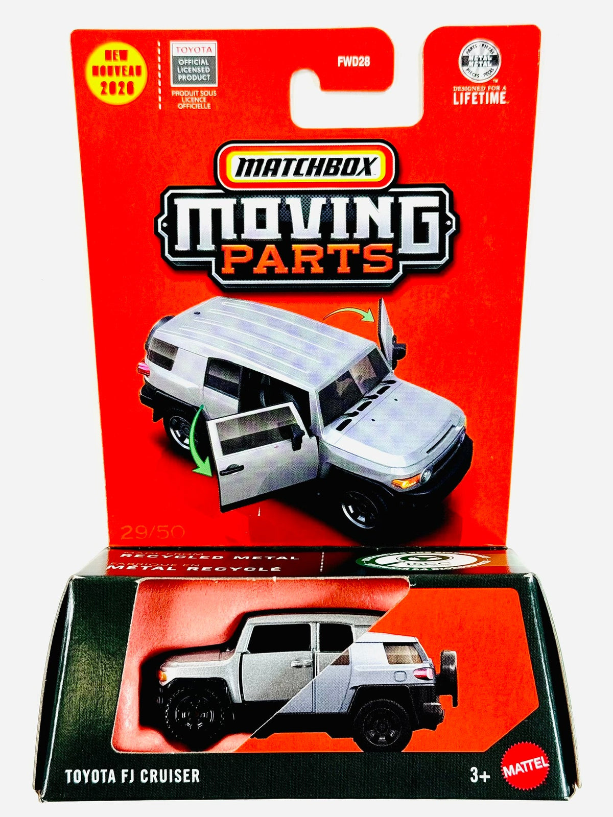 Matchbox 2026 Moving Parts Case R Toyota FJ Cruiser