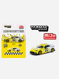Tarmac Works Mijo Exclusive Global 64 Toyota GR86 Mooneyes Yellow