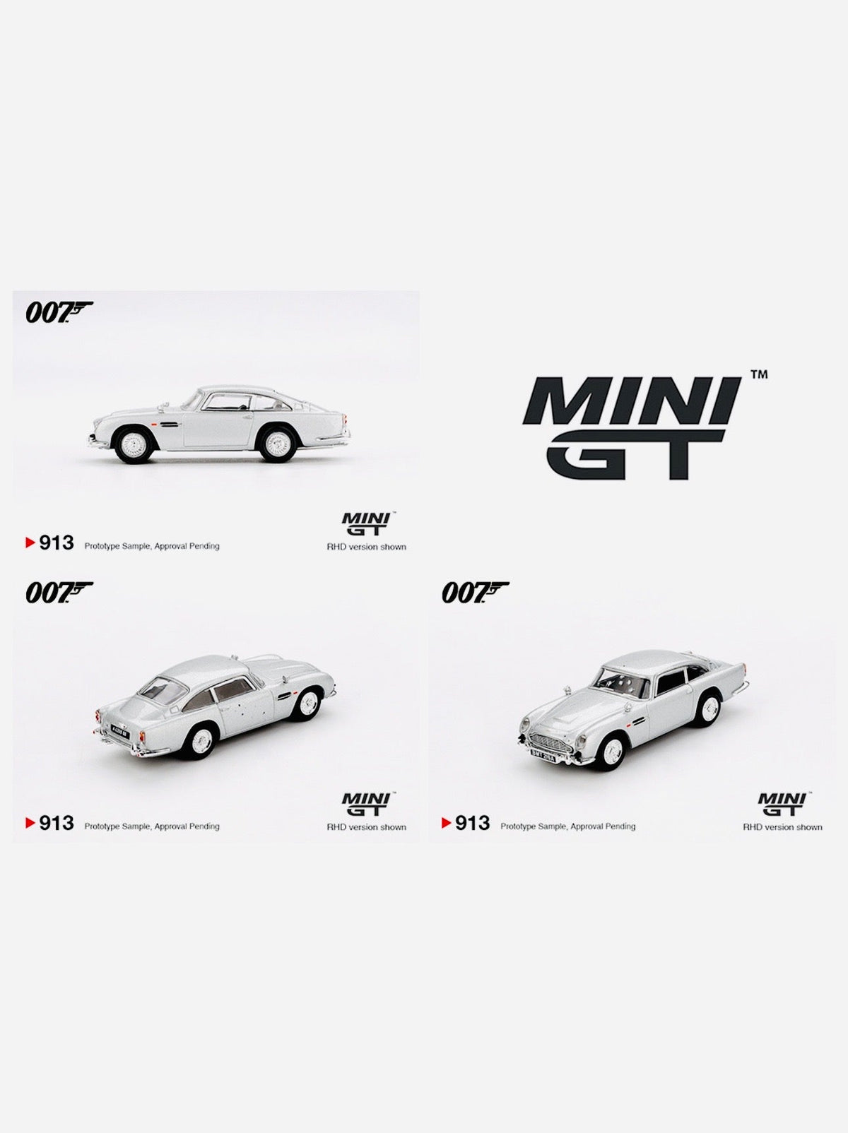 Mini GT Aston Martin DB5 James Bond “Skyfall” – Japanese Packaging #913J