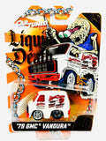 CarTuned Series 1 Liquid Death 1979 GMC Vandura #8 - Damaged Card/Blister