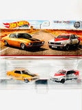 Hot Wheels 2023 Target Exclusive 2 Pack '73 Holden Monaro GTS & '77 Holden Torana A9X - Damaged Card