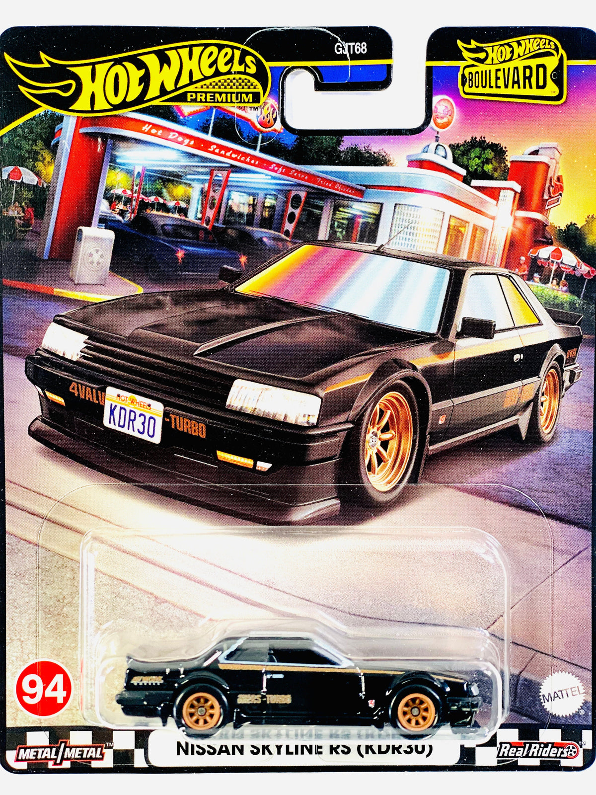 Hot Wheels 2024 Boulevard Nissan Skyline RS (KDR30) #94 - Damaged Card