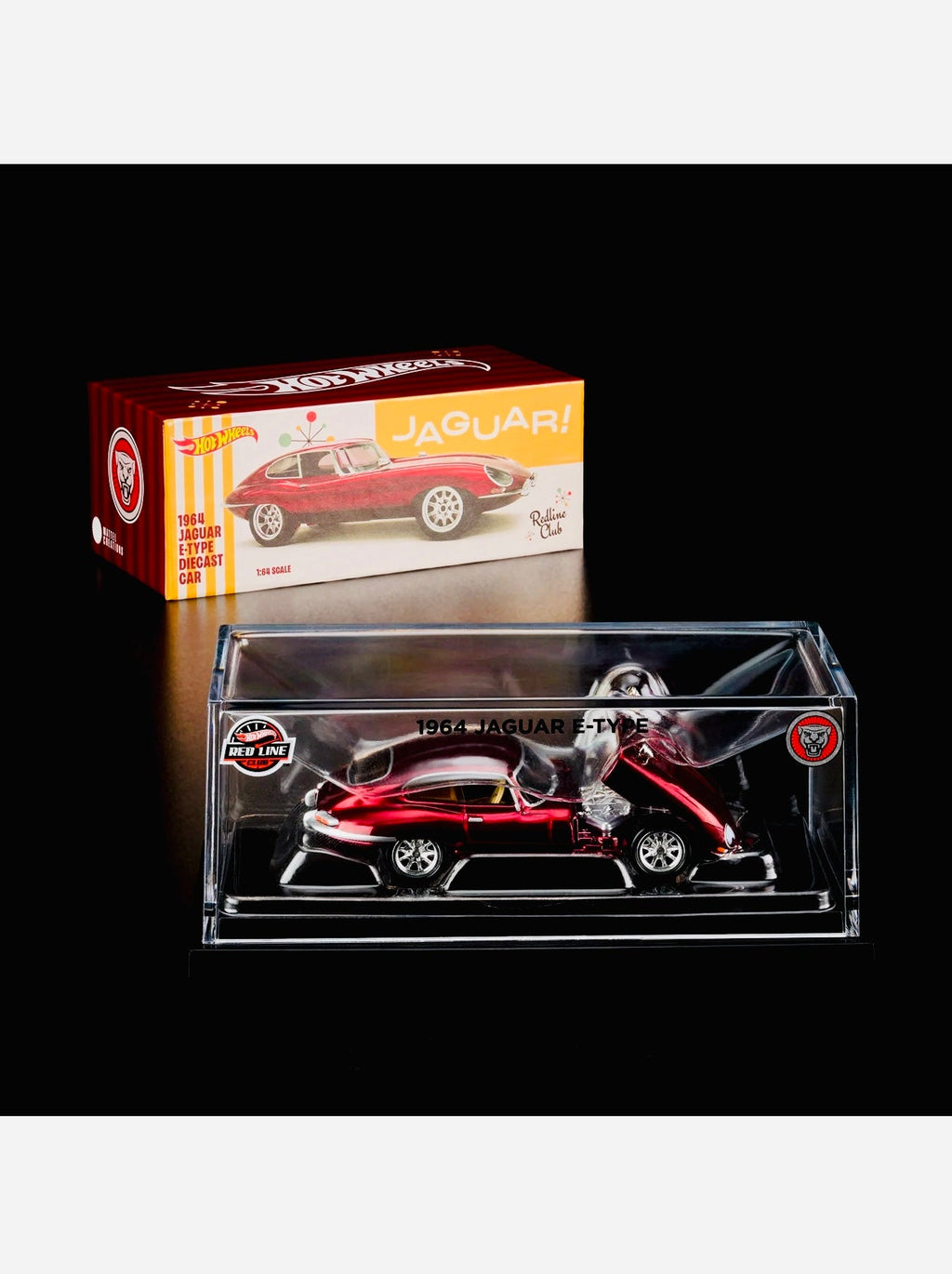 Hot Wheels 2025 RLC Exclusive 1964 Jaguar E-Type - Damaged/Opened Box