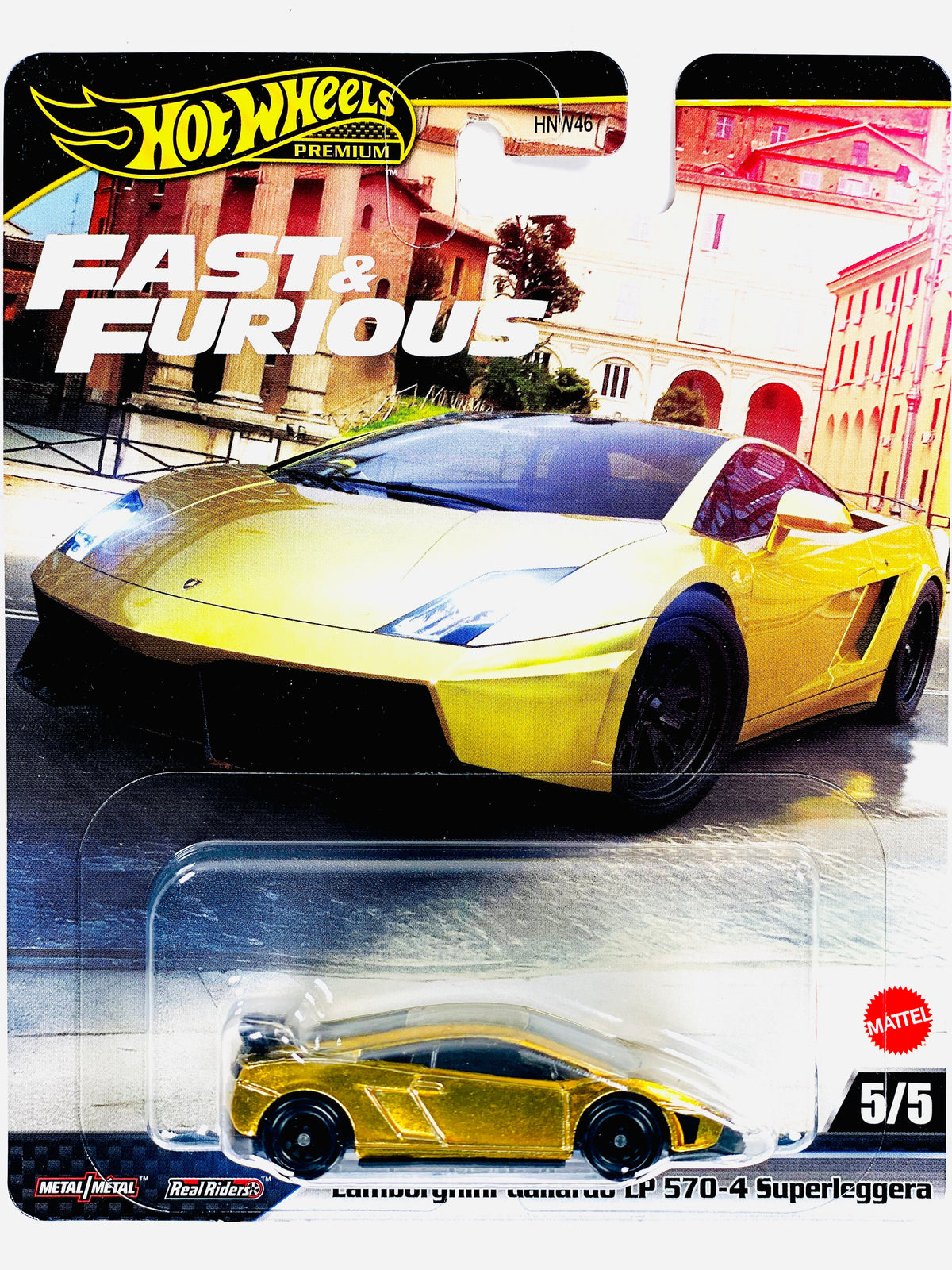 Hot Wheels 2025 Fast & Furious Lamborghini Gallardo LP 570-4 Superleggera Factory Sealed Solid Pack (4 Cases)