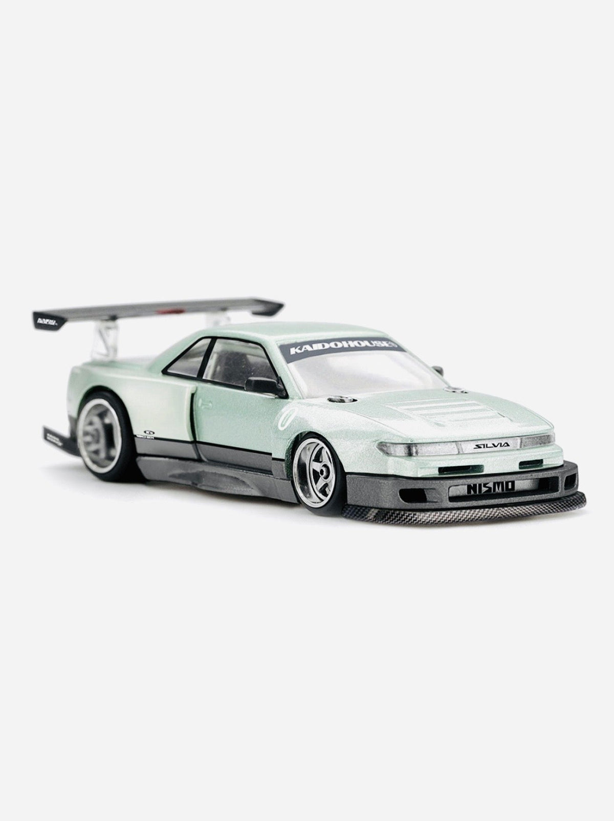 Mini GT x Kaido House Collab Factory Sealed Nissan Silvia S13-R KAIDO WORKS V1 Sea Foam Green #232