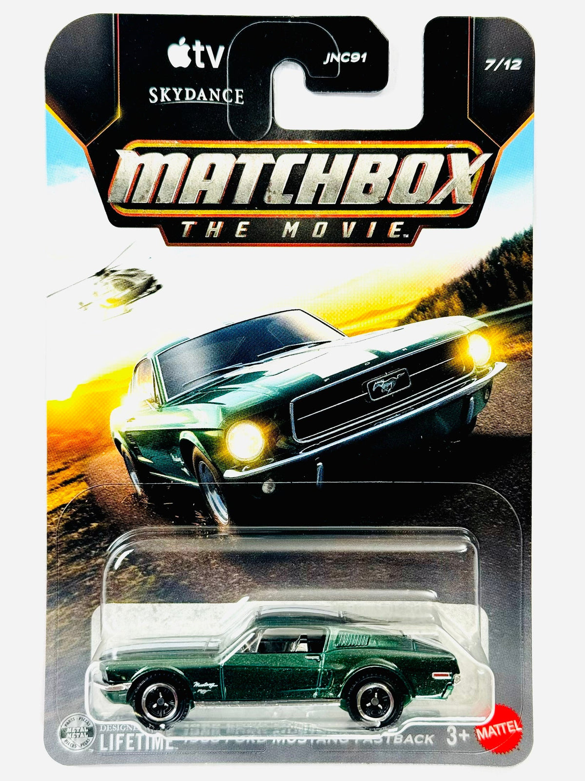 Matchbox 2026 The Movie Basic Case A 1968 Ford Mustang Fastback Long Card