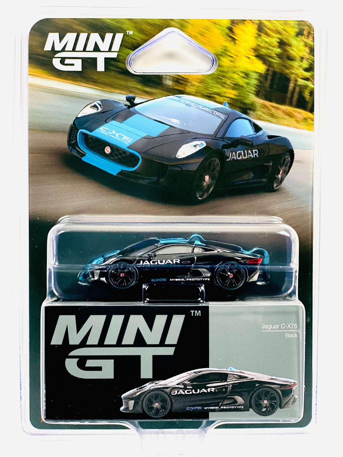 Mini GT Mijo Exclusive Jaguar C-X75 Black  #1070