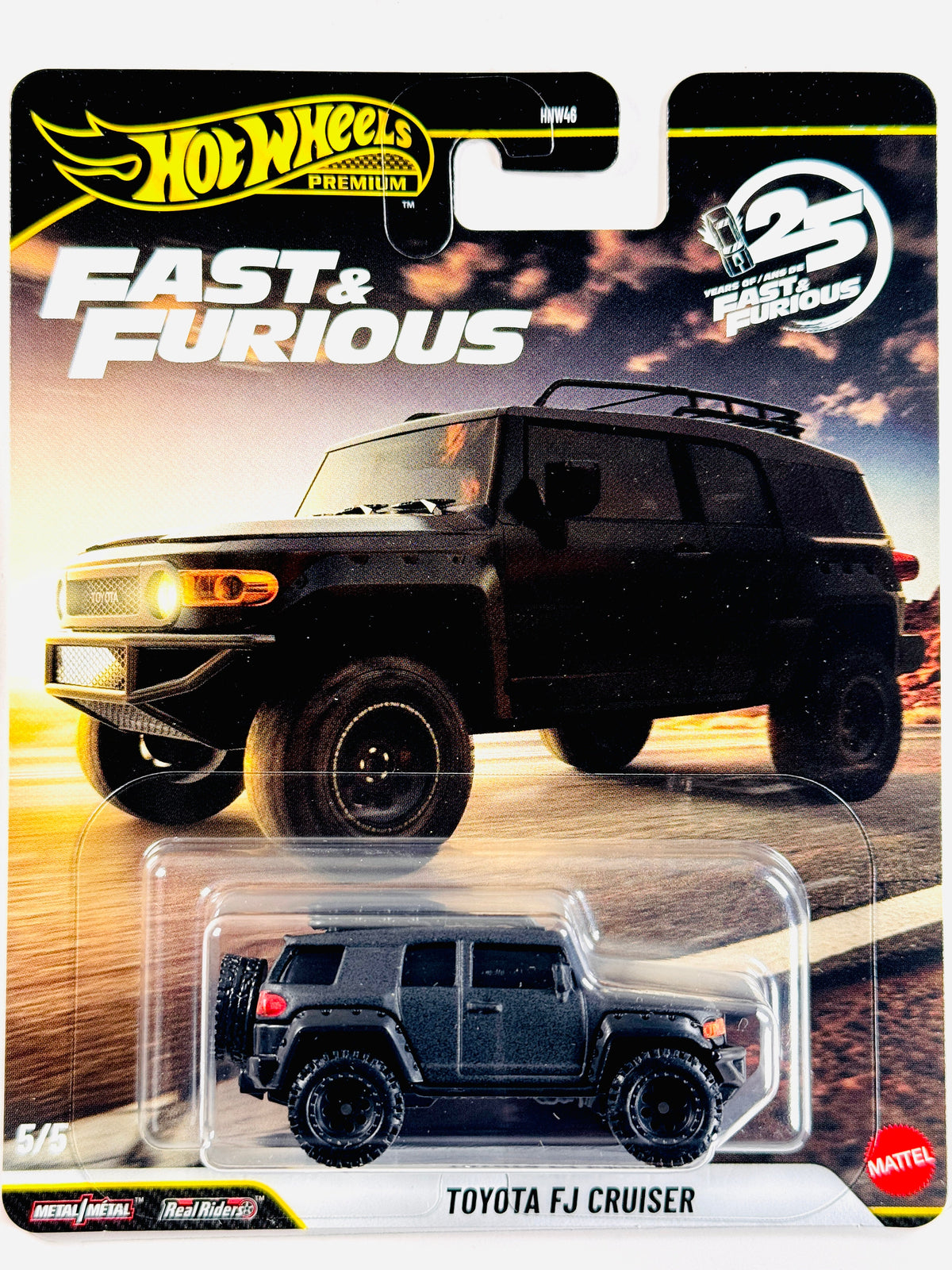 Hot Wheels 2026 Fast & Furious 25th Anniversary Case N Toyota FJ Cruiser - Damaged Card