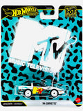 Hot Wheels 2026 Pop Culture Case P MTV ’84 Corvette - Damaged Card