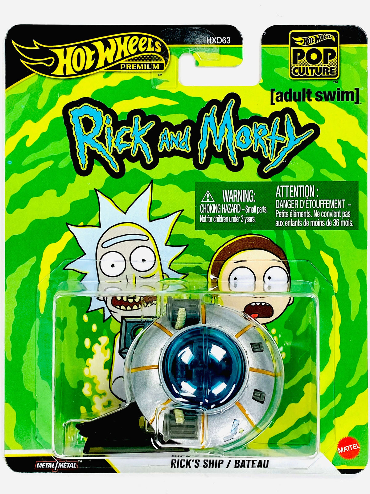Hot Wheels 2026 Pop Culture Case P Rick and Morty Rick’s Ship