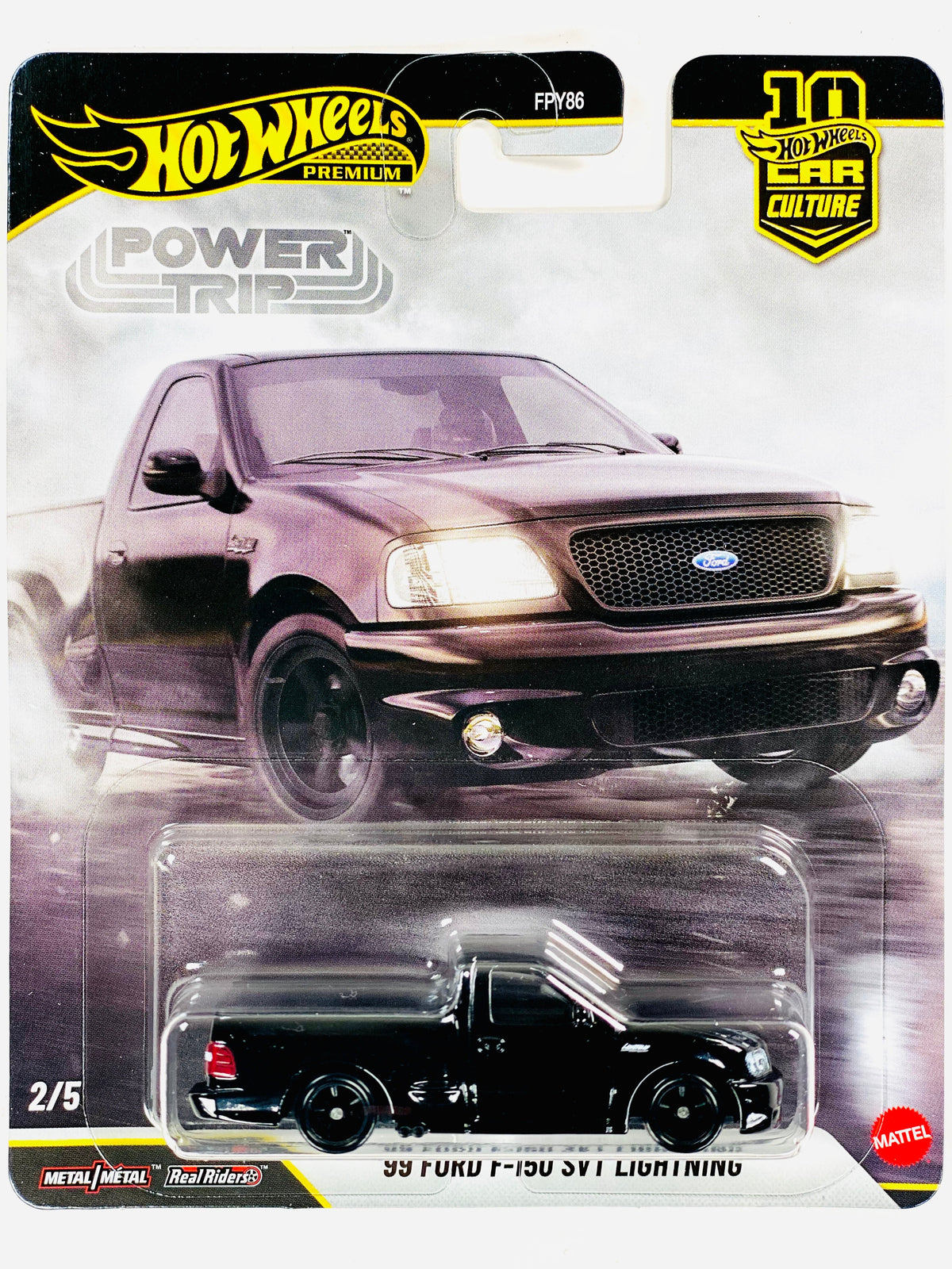 Hot Wheels 2026 Car Culture Power Trip '99 Ford F-150 SVT Lightning Truck