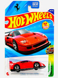 Hot Wheels 2025 Exotics Ferrari F40 Competizione Red - Damaged Card/Blister