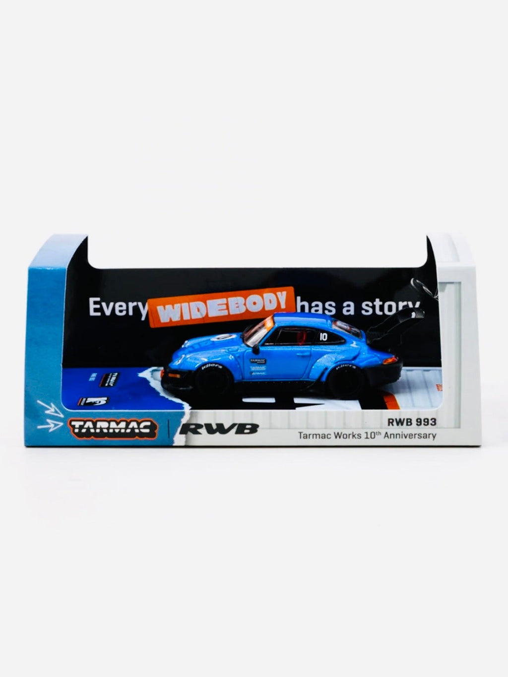 Tarmac Works Factory Sealed Hobby 64 RWB 993 Tarmac Works 10th Anniversary