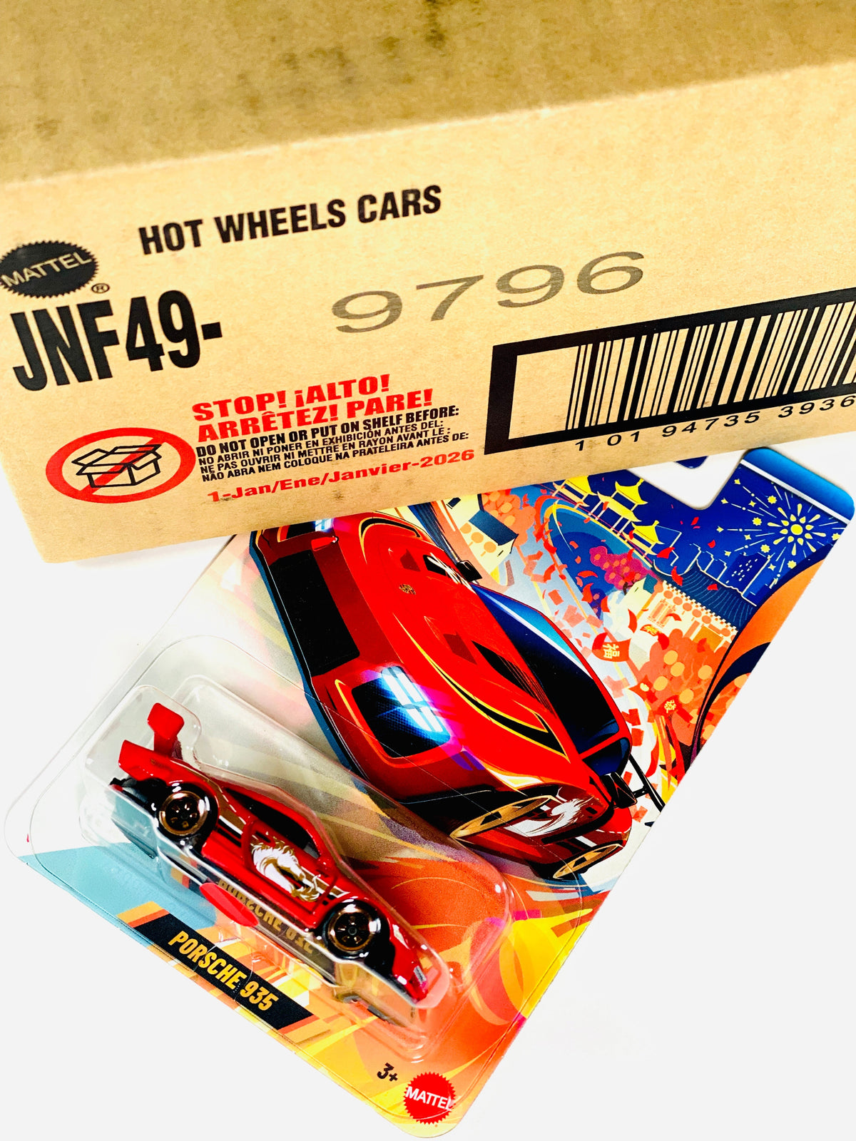 Hot Wheels 2026 Silver Series Lunar New Year Edition Porsche 935 Factory Sealed Solid Pack (24 Cars)