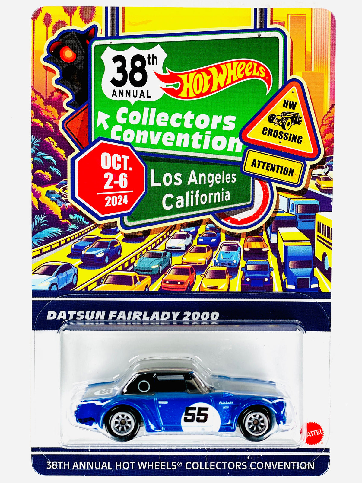 Hot Wheels 2024 38th Annual Collectors Convention Los Angeles, CA Datsun Fairlady 2000