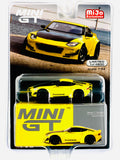 Mini GT Mijo Exclusive Nissan Z Pandem Ikazuchi Yellow #752