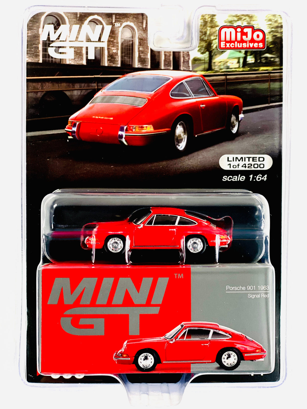 Mini GT Mijo Exclusive Porsche 901 1963 Signal Red #695