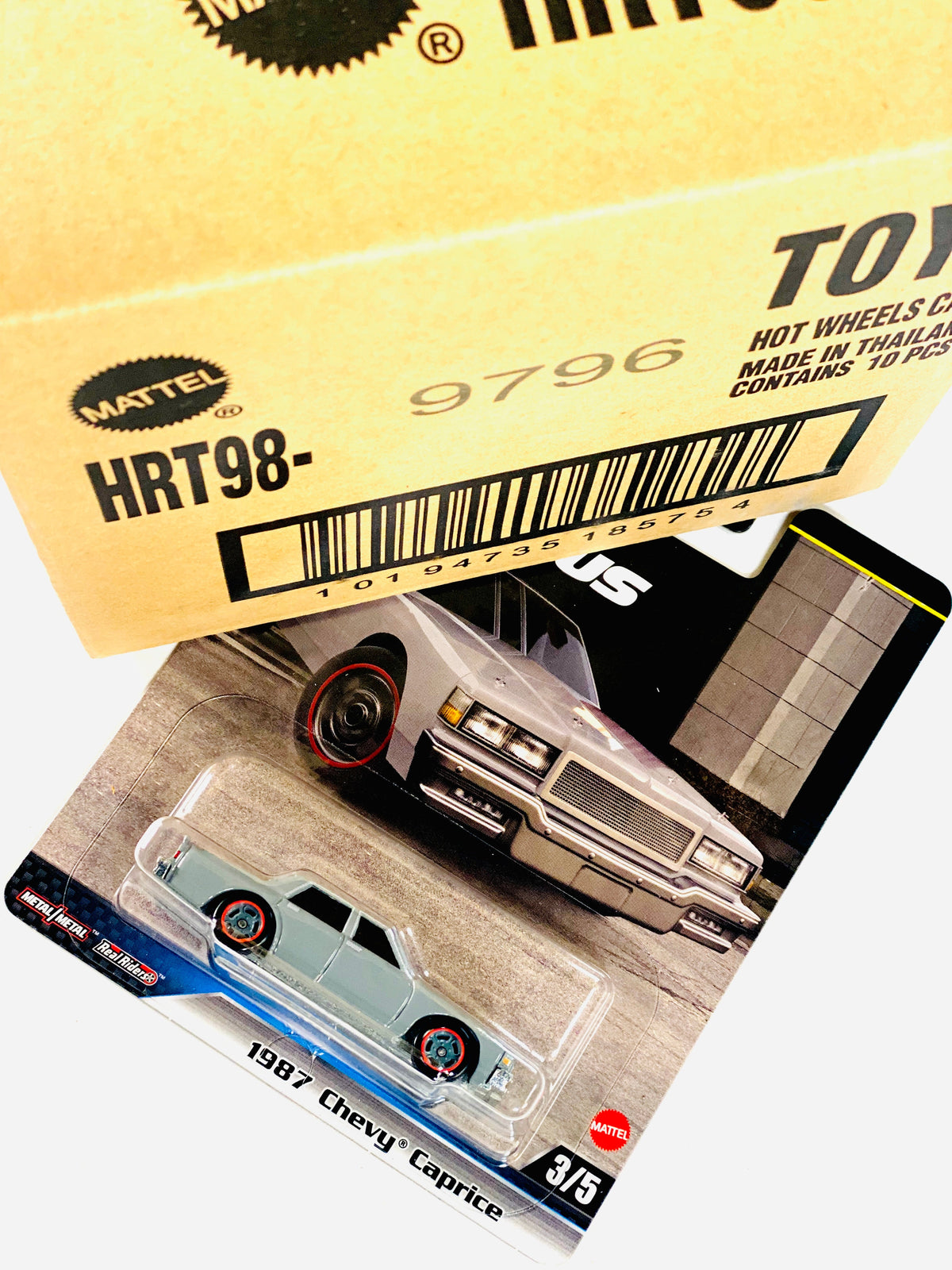 Hot Wheels 2024 Fast & Furious 1987 Chevy Caprice Lowrider Factory Sealed Solid Pack (10 Cars)